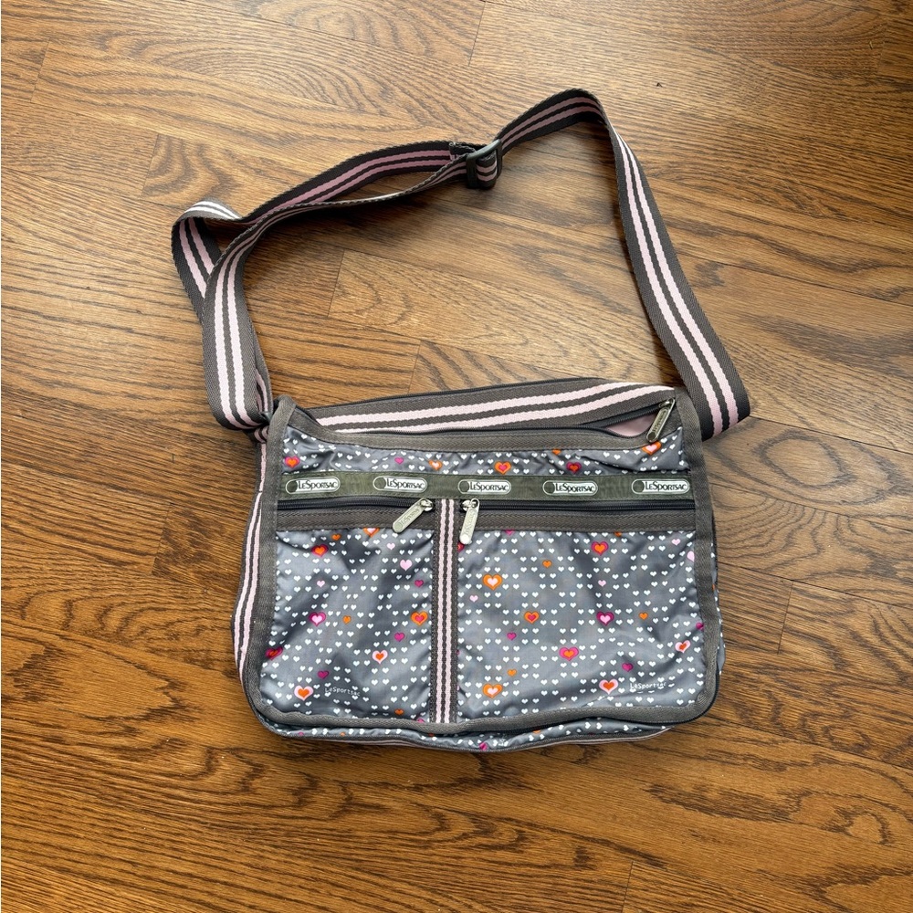 LeSportsac Multicolor Dot Crossbody Bag